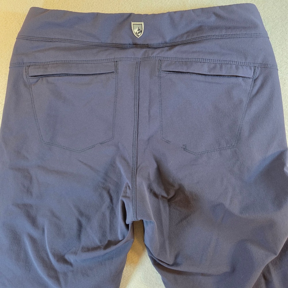 Kuhl Transcendr Navy Blue Hiking Pants Skinny Ankle Zip Size 2 Reg Gorpcore - Picture 6 of 12